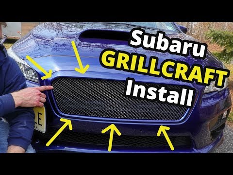 GRILLCRAFT MX Series | Install & Review: Subaru Impreza WRX / STI 2015 2016 2017
