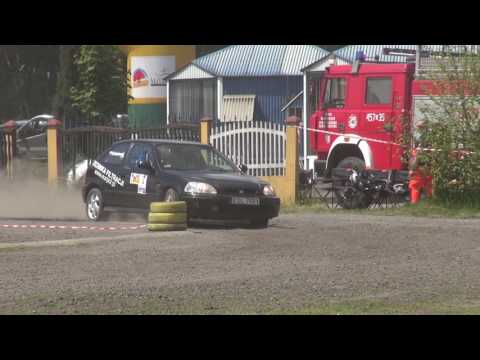 4 Gliwicki Rally Sprint 2017 - Norbert Gawłowski / Radosław Pochopień - Honda Civic