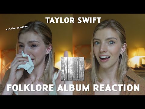 TAYLOR SWIFT FOLKLORE ALBUM REACTION