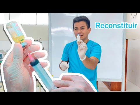 How to Reconstitute (Dilute) a Lyophilized Medication – Easy