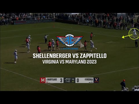 Matchup Film Room| Virginia’s Connor Shellenberger vs. Maryland’s Ajax Zappitello | 2023 Round 1