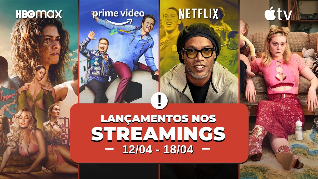 10 MELHORES LANÇAMENTOS NOS STREAMINGS (12/04 a 18/04): NETFLIX, PRIME VIDEO, HBO, DISNEY E MAIS