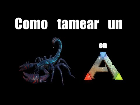 Como tamear/domar un Pulmonoscorpius en Ark Survival Evolved///Peter Alfario