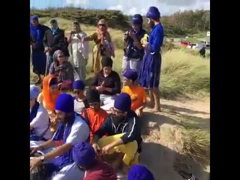 Don't miss|| Akj Awesome Waheguru Simran Moment at beach|| Nature