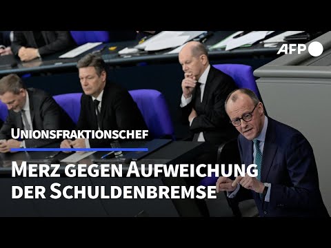 Video Thumbnail: Merz: Keine Aufweichung der Schuldenbremse mit der Union | AFP