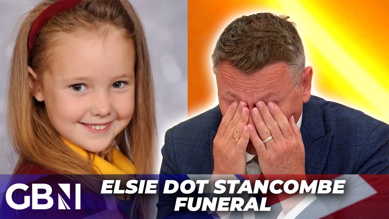 'I can't bear it' - Stephen Dixon in tears as the funeral of Elsie Dot Stancombe takes place