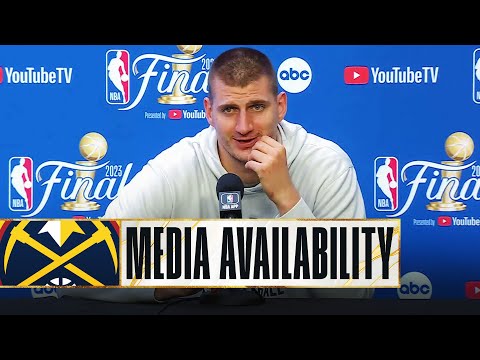 Nikola Jokic FULL Media Availability Ahead of Game 5 #NBAFinals presented by YouTube TV