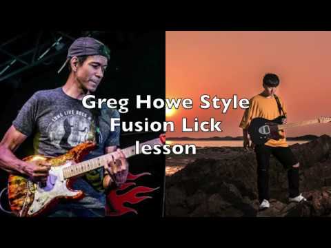 Greg Howe Style Fusion Killer Licks With Tab