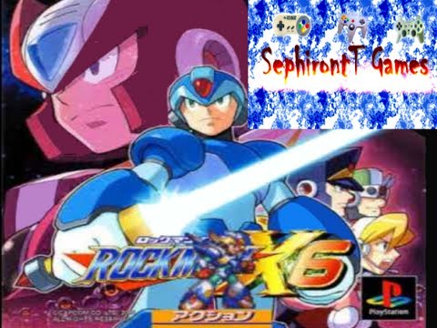 mega man x6 sony playstation rom