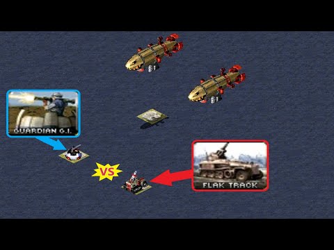 GGi vs Flak Track - Red Alert 2