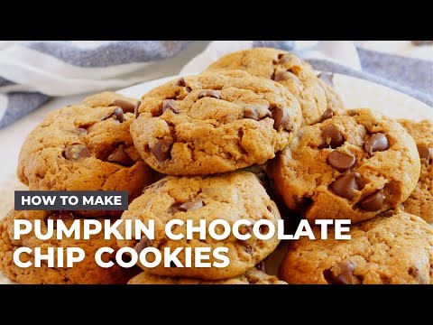 How to Make Pumpkin Chocolate Chip Cookies