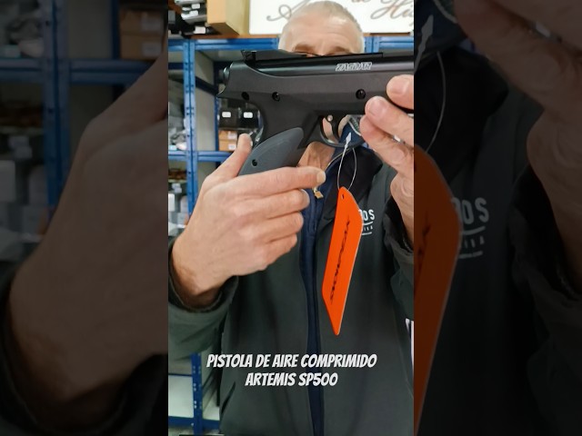 Vídeo relacionado con Pack Pistola Perdigón Artemis SP500. Cal 5,5mm + Funda + balines. 36580/23054