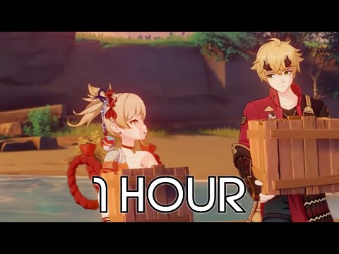 Thoma x Yoimiya Theme Music Mashup 1 HOUR (tnbee mix) | Genshin Impact
