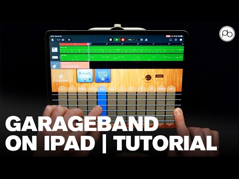 GarageBand Beginner Tutorial - How To Make Your First Beat on iPad/iPhone