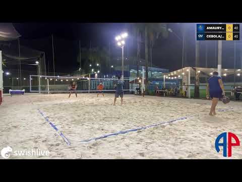 Beach Tennis AP - Final Masc A open AMAURY/FABRICIO VS CEBOLA/JORGINHO