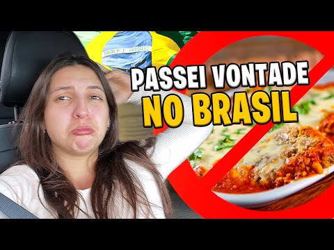 Meu primeiro desejo de grávida no Brasil não foi atendido! Chegamos na casa dos meus sogros.