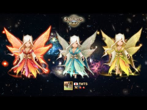 Summoners War : RTA season 10 - The Ultimate Fairy King Trio on action - Daphnis, Ganymede & Oberon
