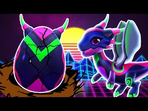 Hatching the NEON DRAGON + Heavenly Dragon Bundle! - DML #882