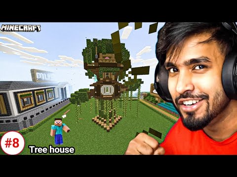 EPIC Minecraft PE Tree House Adventure
