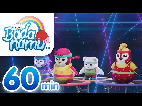Work On Our Fitness Badanamu Compilation | Nursery Rhymes & Kids Songs
