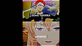 Download lagu Sōma Yukihira vs Erina Nakiri | Food Wars #anime #animeedit #shorts #viral mp3