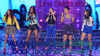 1432/Fifth Harmony~We Are Never Ever Getting Back Together [Cover] (Line Distribution)