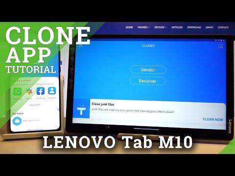 How to Transfer All Data to LENOVO Tab M10 from Any Android Phone – CLONEit Video Guide