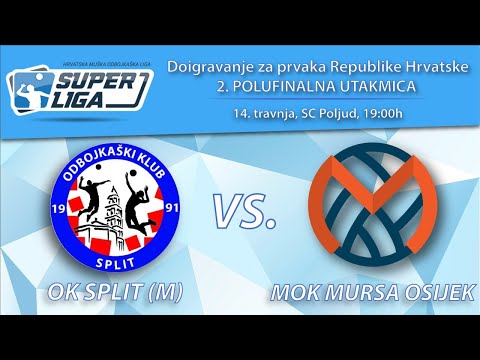 OK Split (M) - MOK Mursa Osijek / 2. polufinalna utakmica [Superliga 20./21.]