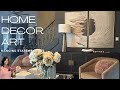 New Living Room Makeover Hanging Statement Wall Art Rearranging Furniture Home Styling Ideas