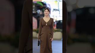 beautiful girl street fashion outfits style #tiktok #chinesefashion #mejoresstreetfashion #shorts