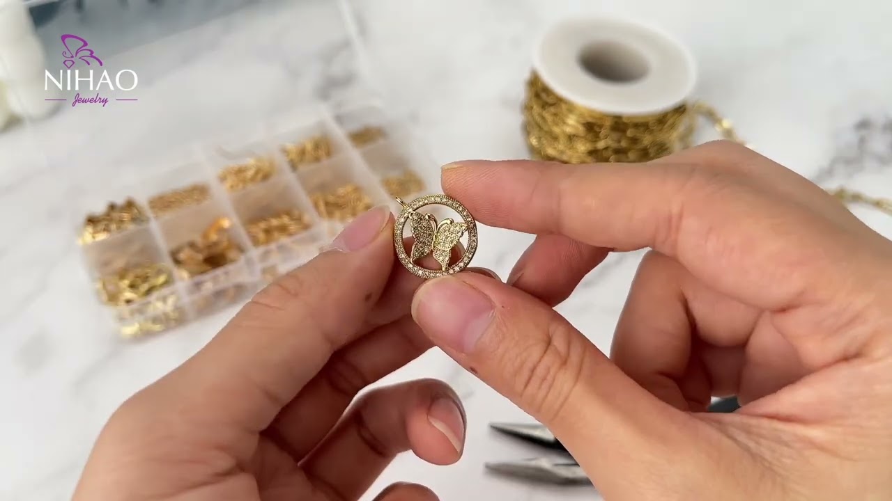 How to Make Summer Charms Necklace | Nihaojewelry Making