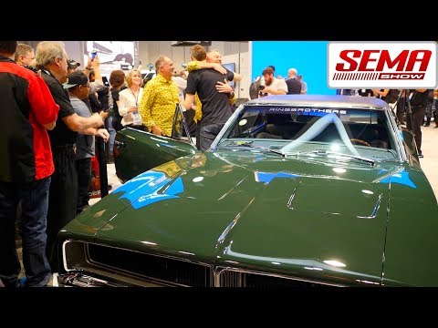 Unveiling my RINGBROTHERS ‘69 DODGE CHARGER ‘DEFECTOR’ at the SEMA Show