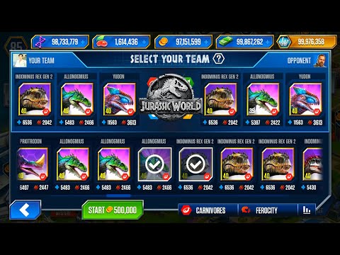 ALLONOGMIUS vs ALLONOGMIUS - MAX FULL 3 ALLONOGMIUS - JURASSIC WORLD THE GAME