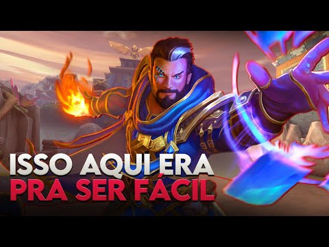 MERLIN MID, ISSO AQUI ERA PRA SE FÁCIL - ⚡ Smite BR Master Ranked Conquista