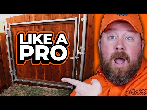 THIS Is How a Professional Fence Contractor Builds a Gate