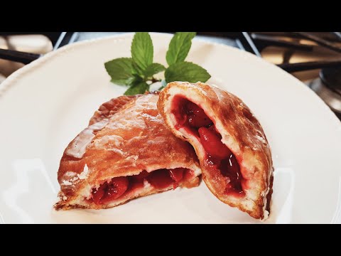 How to Make Fried Cherry Pies Using Canned Biscuits.