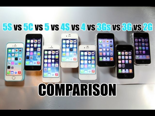 Watch all 8 Apple iPhone models battle each other in a test of speed ...