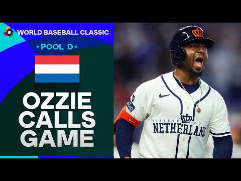 Ozzie Albies WALKS IT OFF for Team Netherlands! (1st WALK-OFF HR IN WORLD BASEBALL CLASSIC HISTORY!)