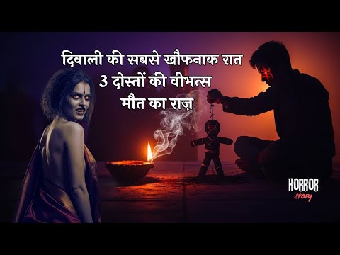 दिवाली की सबसे खौफनाक रात | 3 दोस्तों की वीभत्स मौत का राज़ | Kala Jaadu | Spooky Hindi Stories