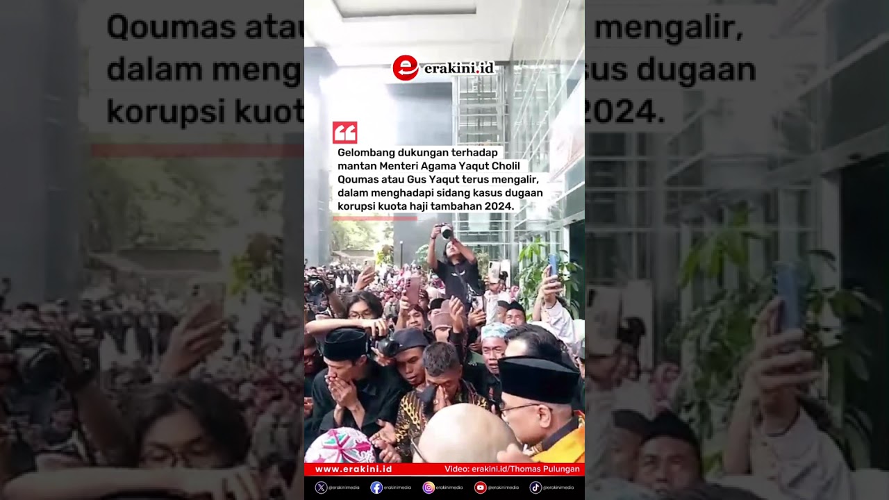 Doa Kiai dan Ribuan Santri untuk Gus Yaqut