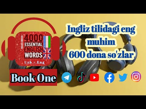 Essential English Words | Birinchi Kitob