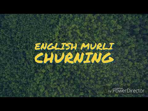 English murli churning