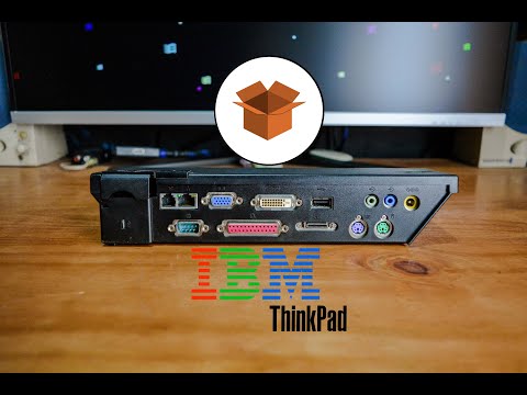 UNBOXING - Docking Station IBM Thinkpad T40, T41, T42 y T43