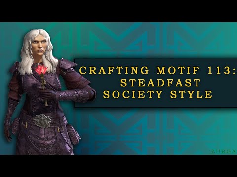 Crafting Motif 113 | Steadfast Society Style | High Isle | ESO
