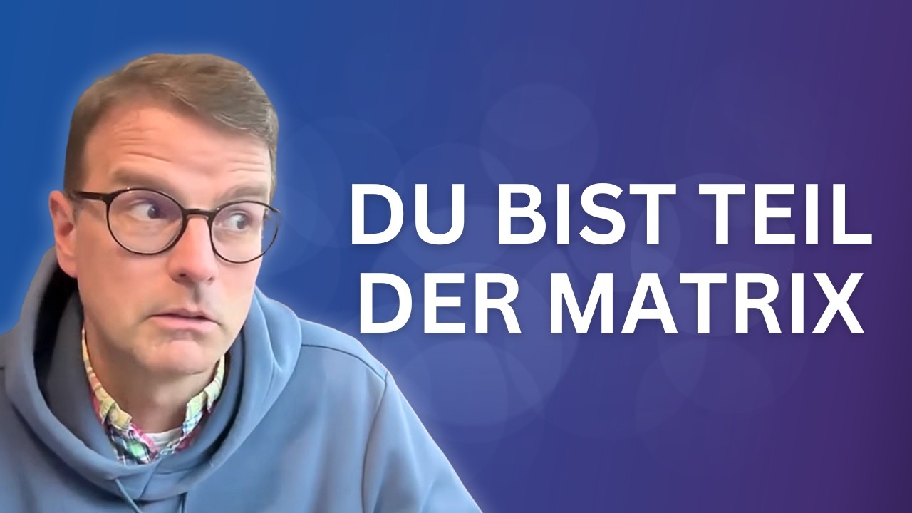 Die blaue Pille ist bequemer und genau das ist das Problem (Raphael Bonelli)