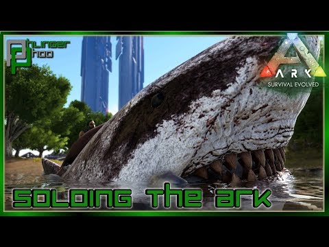 BACK ON THE ISLAND - MEGALODON TAMING! - Soloing the Ark S5E54