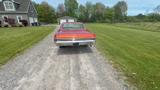 1965 Pontiac LeMans GTO Sport Coupe Idling