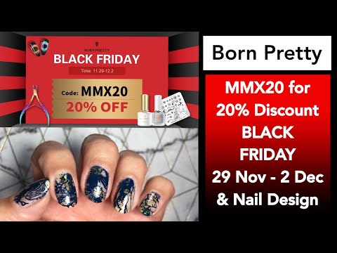 Born Pretty Store || Black Friday 29 November - 2 December || 20% Discount Code MMX20