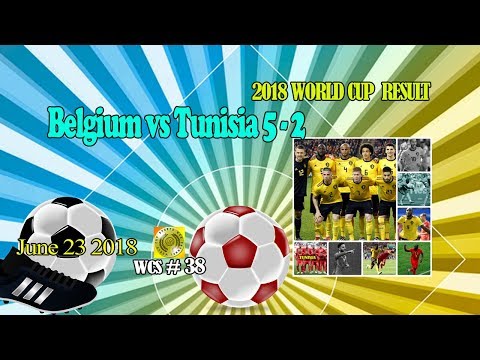WCS 38 -  Belgium vs Tunisia 5-2