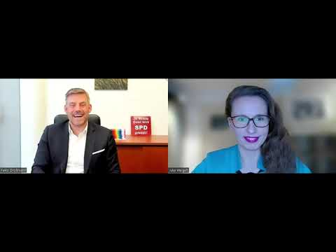 SPD-Bundestagsabgeordnete und langjährige Soldat Falko Droßmann im Interview mit Julia Weigelt